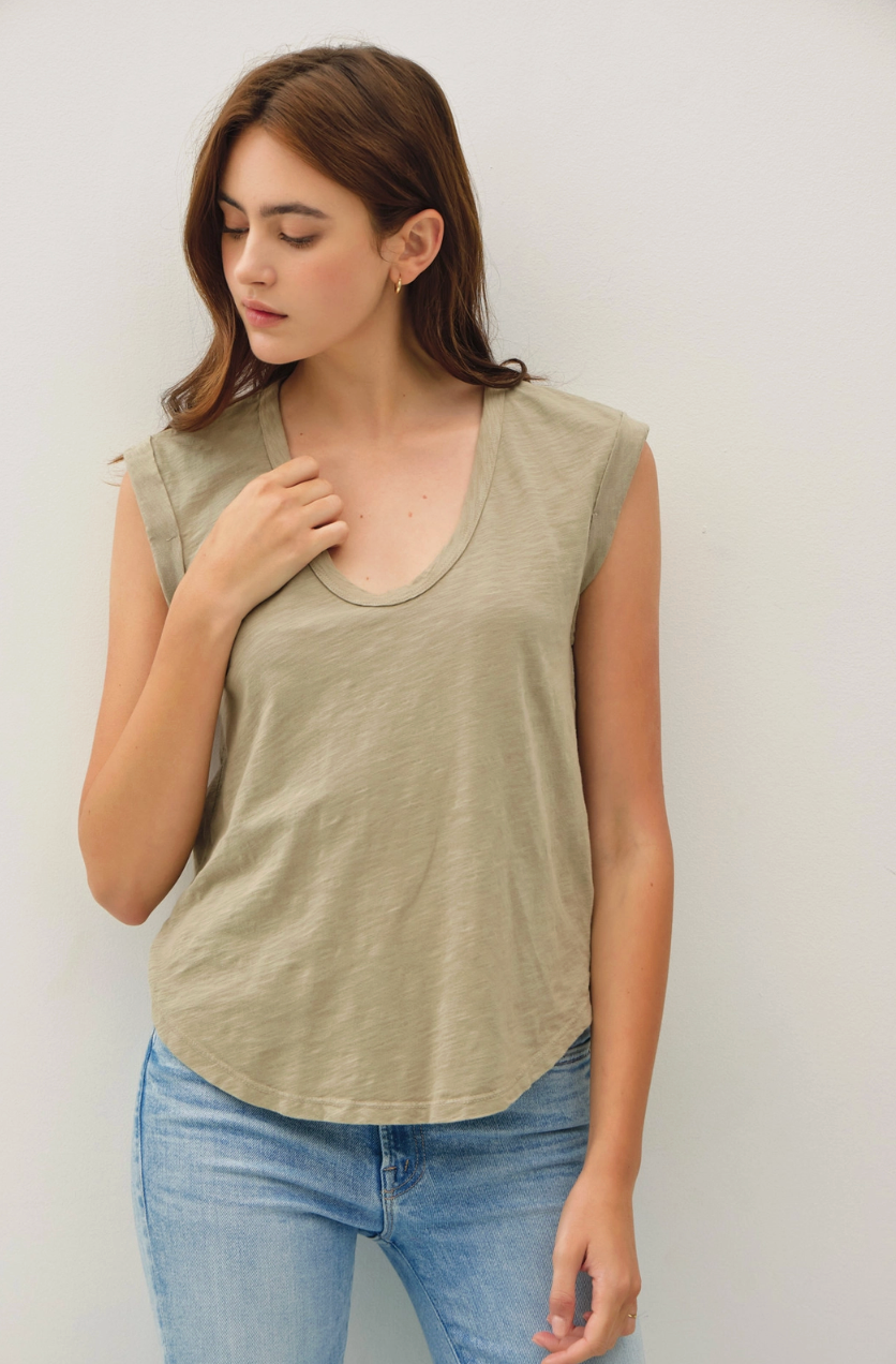 Cap Sleeve Tee