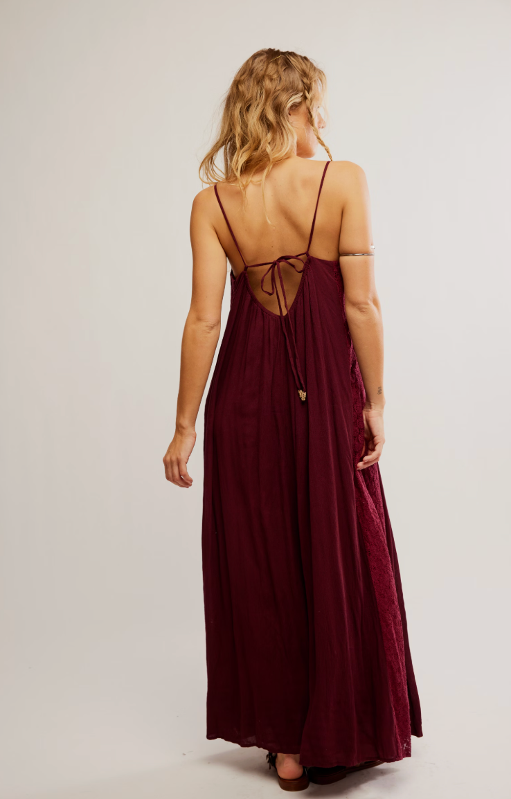 Trail of Flowers Maxi Dress
