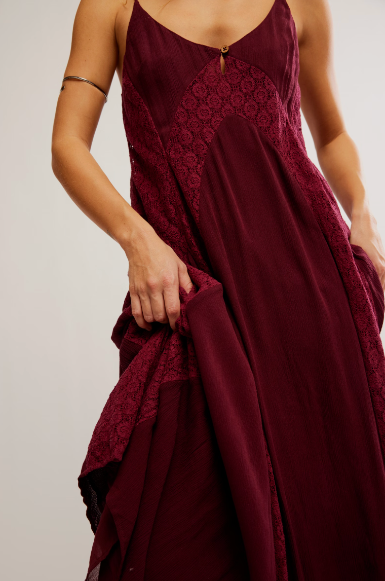 Trail of Flowers Maxi Dress