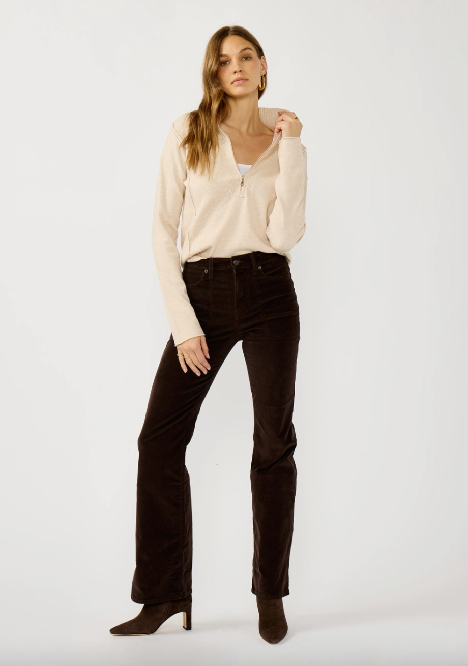 Half Zip Pullover Sweater