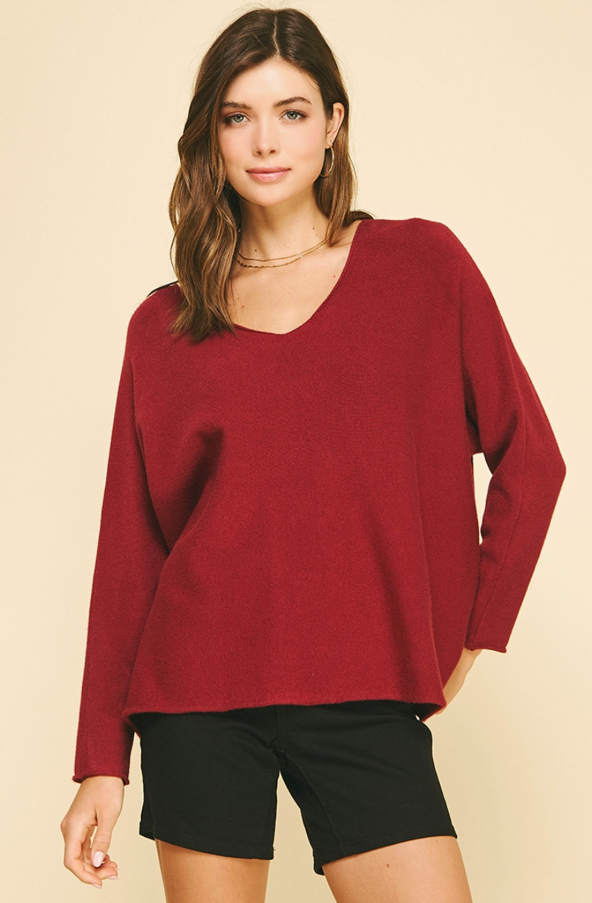 Super Soft V-Neck Sweater