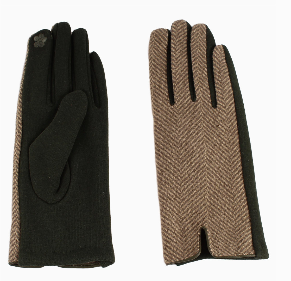 Texting Tweed Gloves