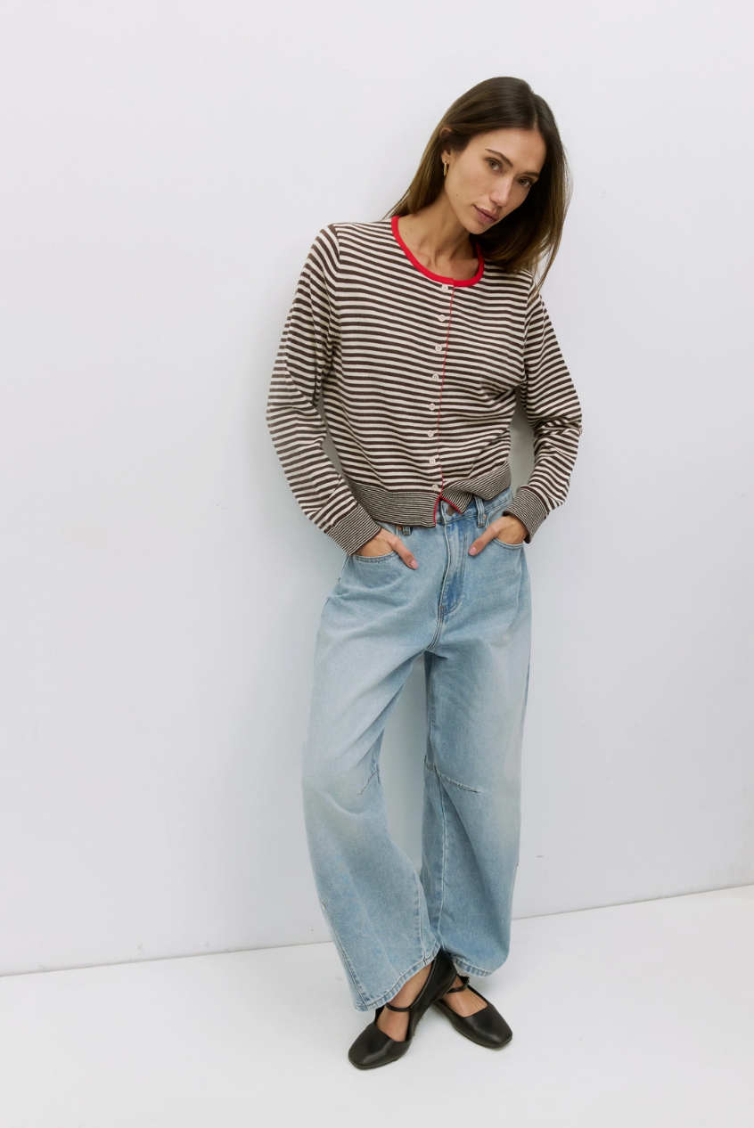 Montana Striped Cardigan