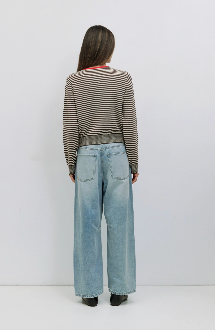 Montana Striped Cardigan