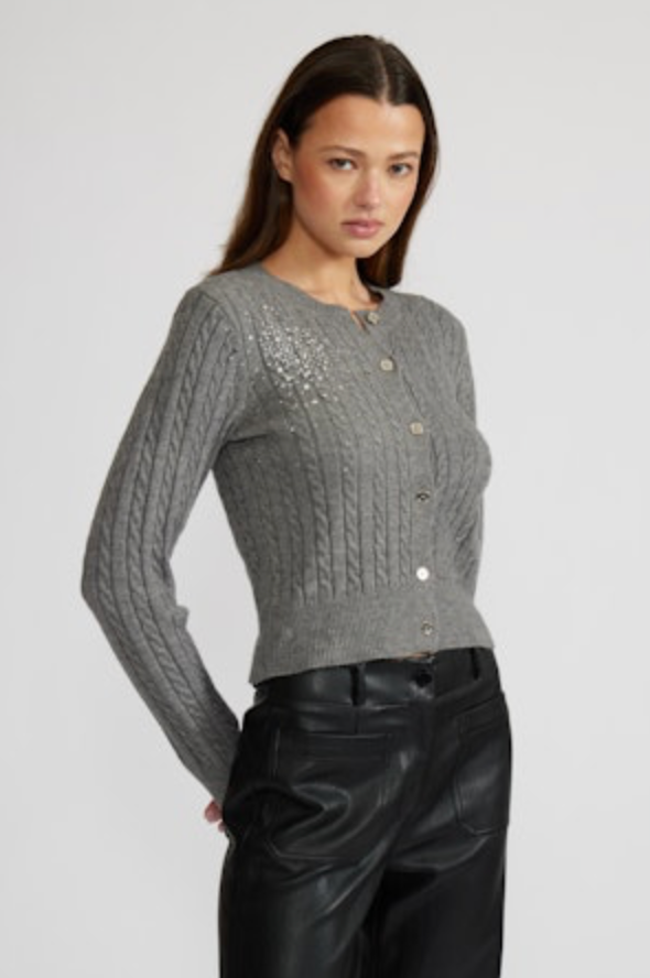 Elton Crystal Cardigan