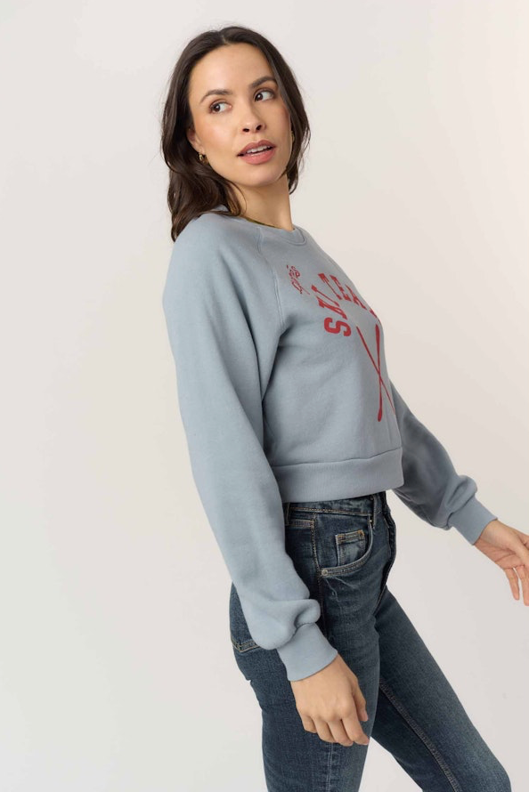 Apres Ski Shrunken Sweatshirt