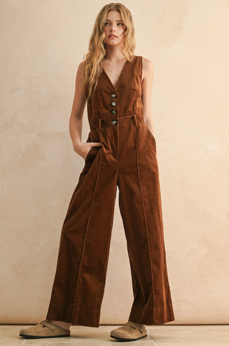 Corduroy Jumpsuit