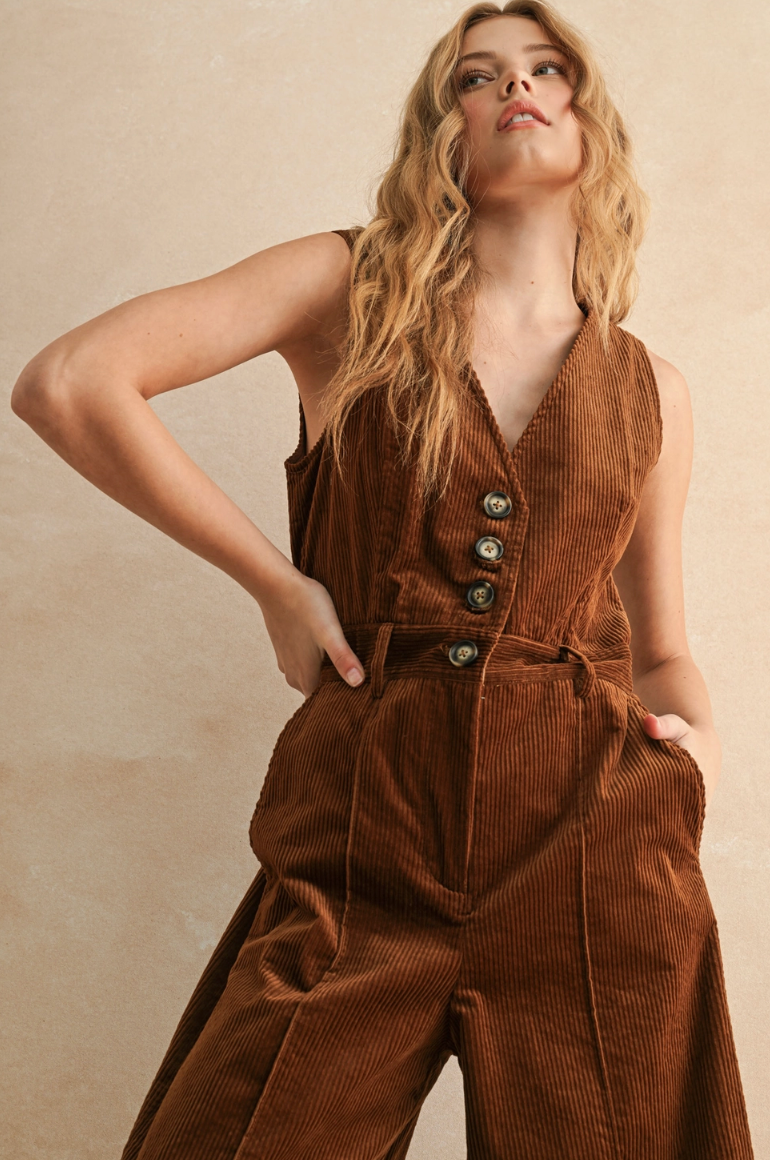 Corduroy Jumpsuit