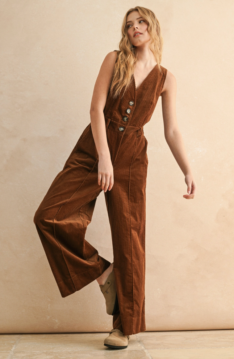 Corduroy Jumpsuit