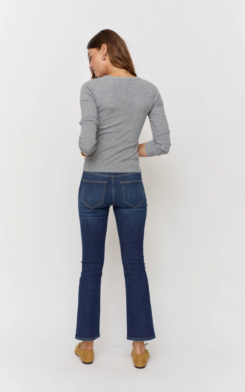 Palmer Mid Rise Ankle Jean