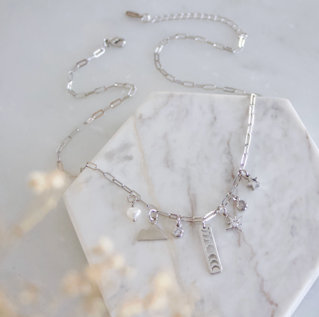 Starry Night Charm Necklace