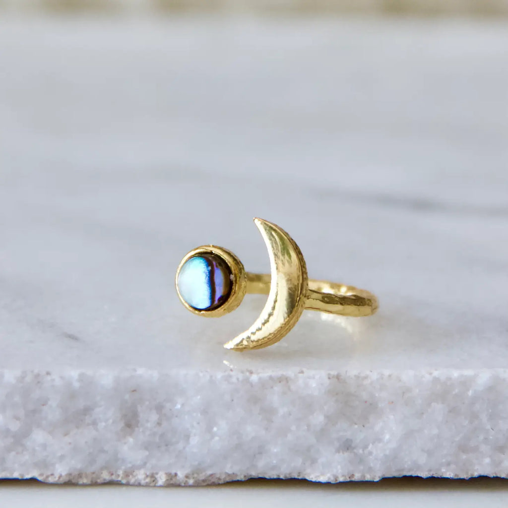 Crescent Moon Ring