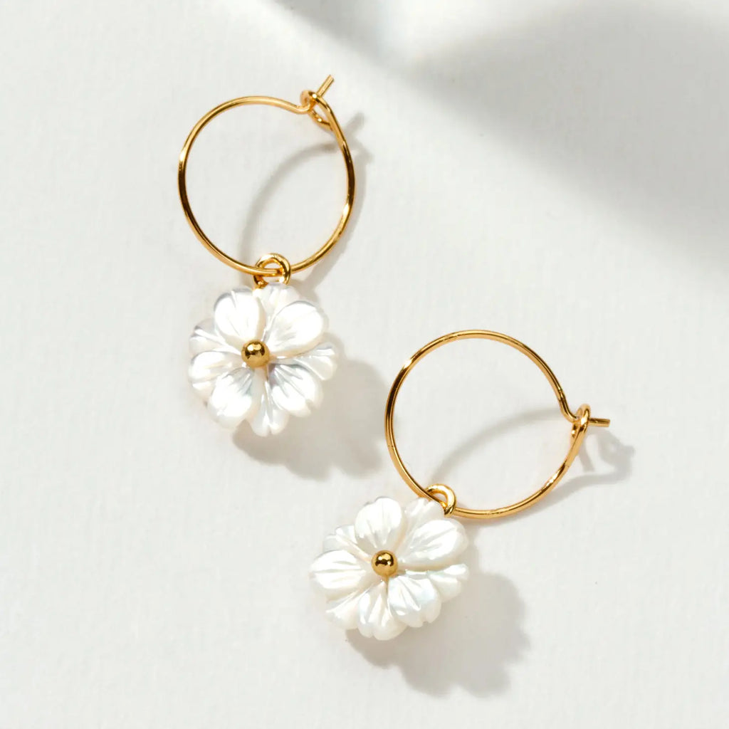 Blooming Hoop Earring