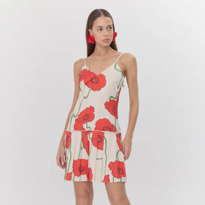 Camila Pleated Mini Dress