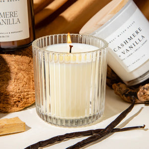 Ribbed Jar Candle