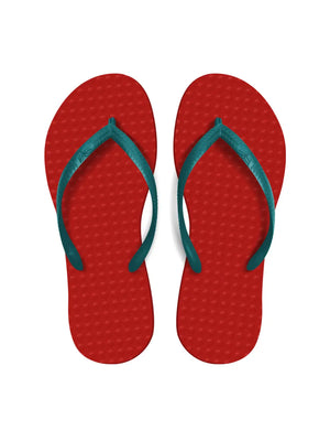Green Flip Flops