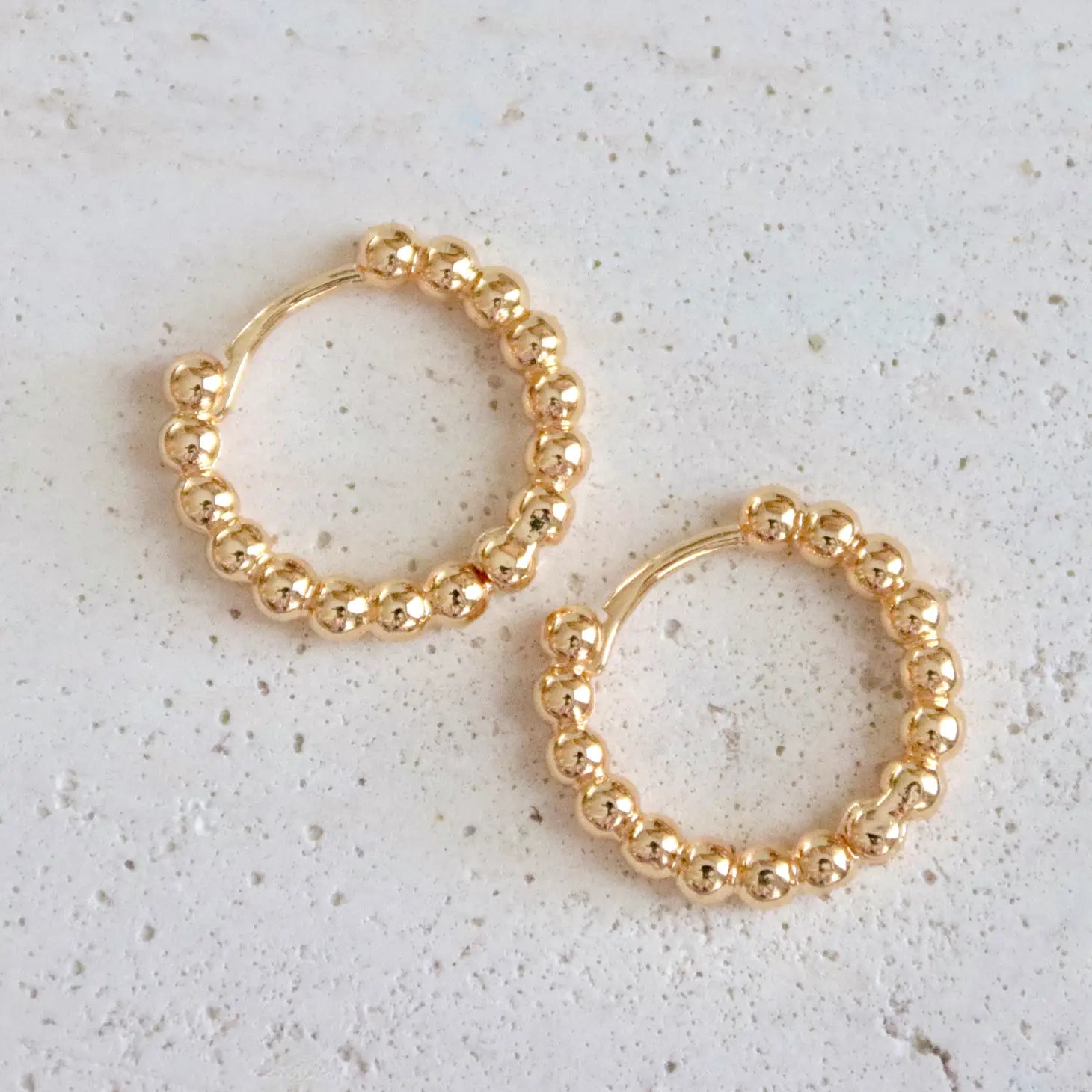 Dot Hoop Earrings