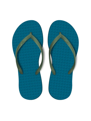Green Flip Flops