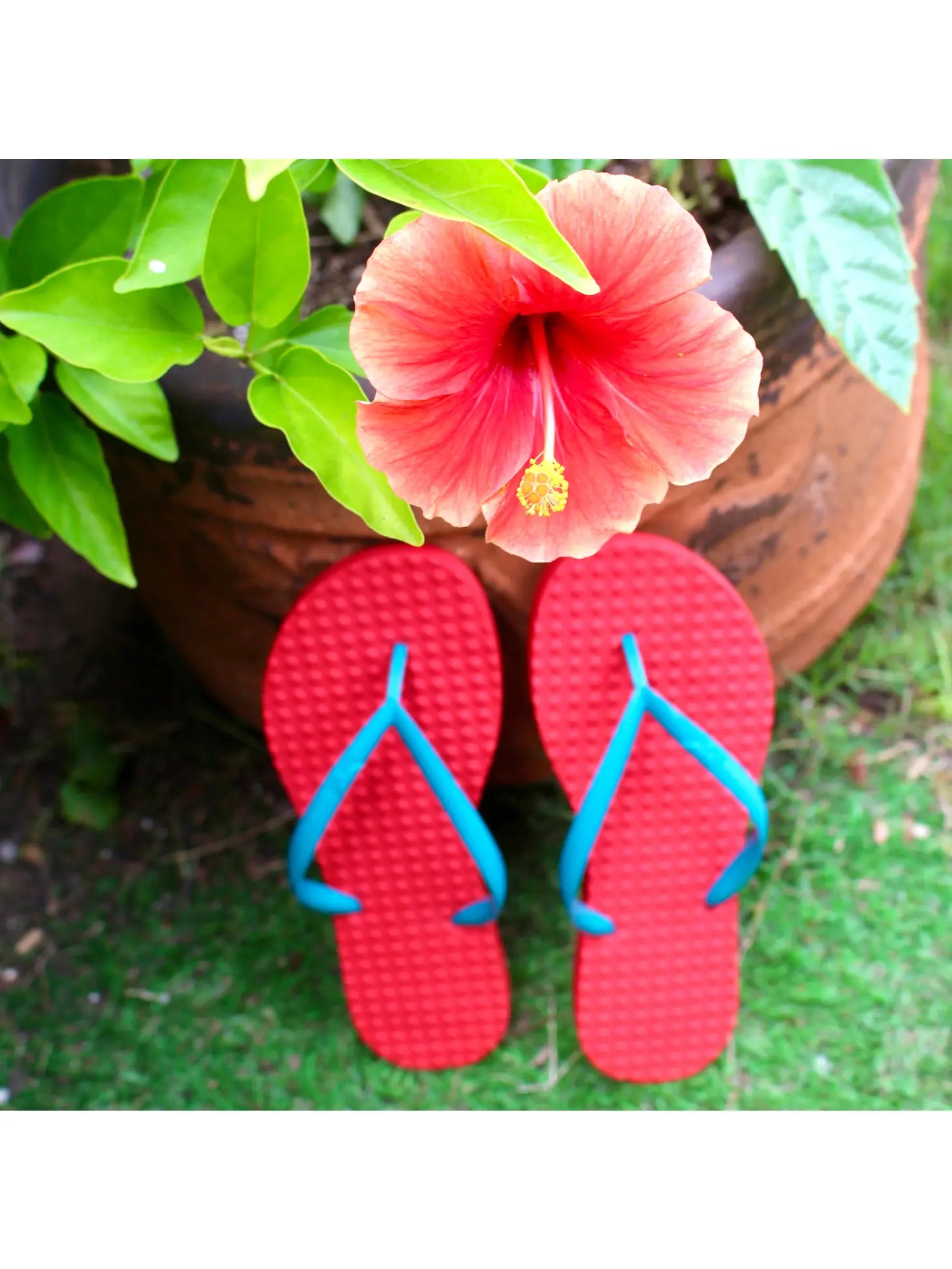 Green Flip Flops