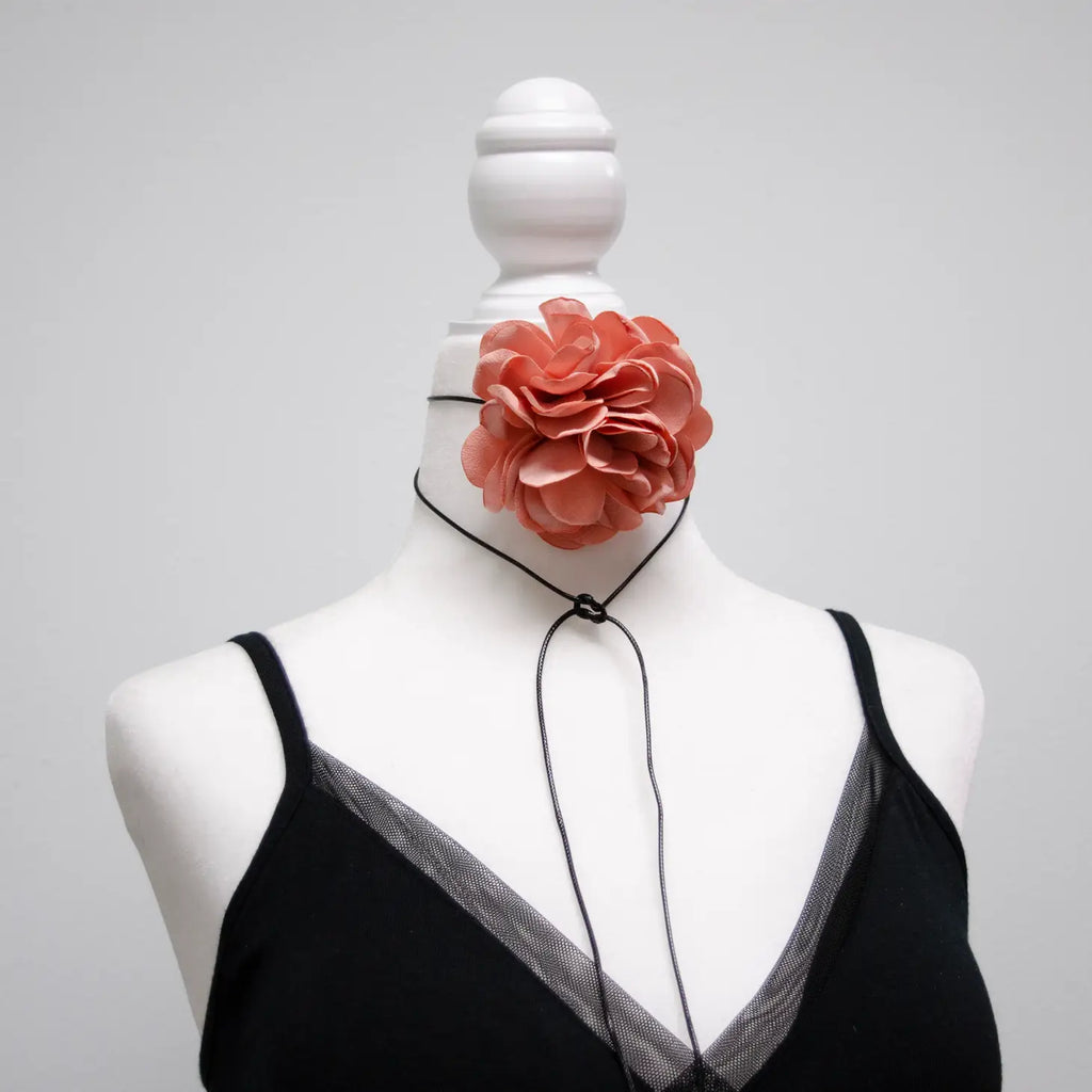 Rose Flower Choker