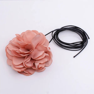 Rose Flower Choker