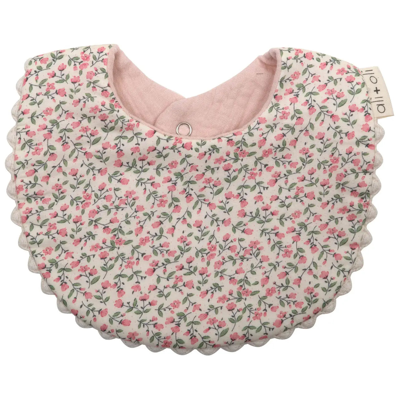 Muslin Cotton Reversable Baby Bib