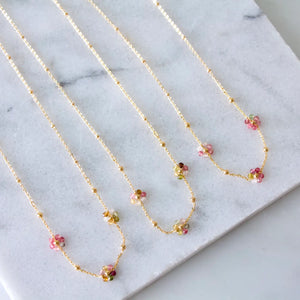 Beaded Flower Necklace