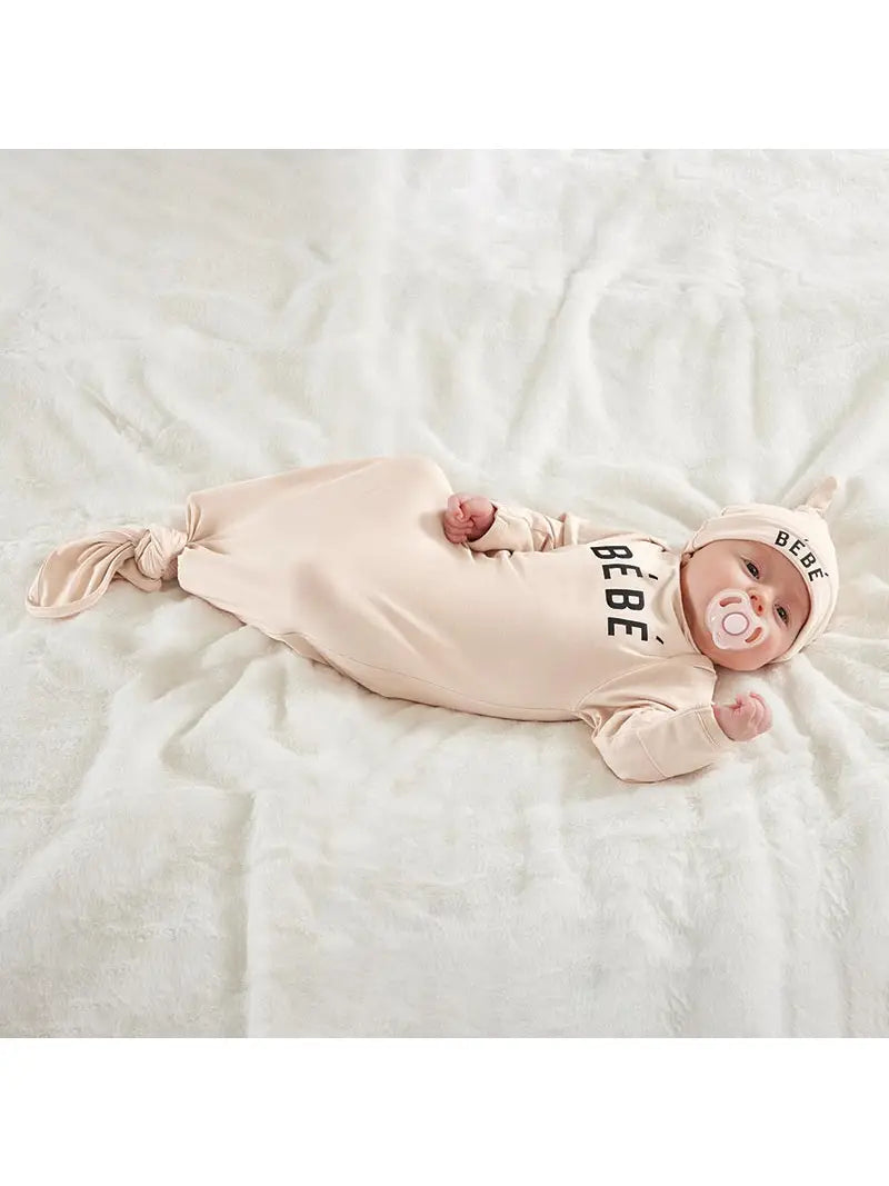 Knotted Infant Gown