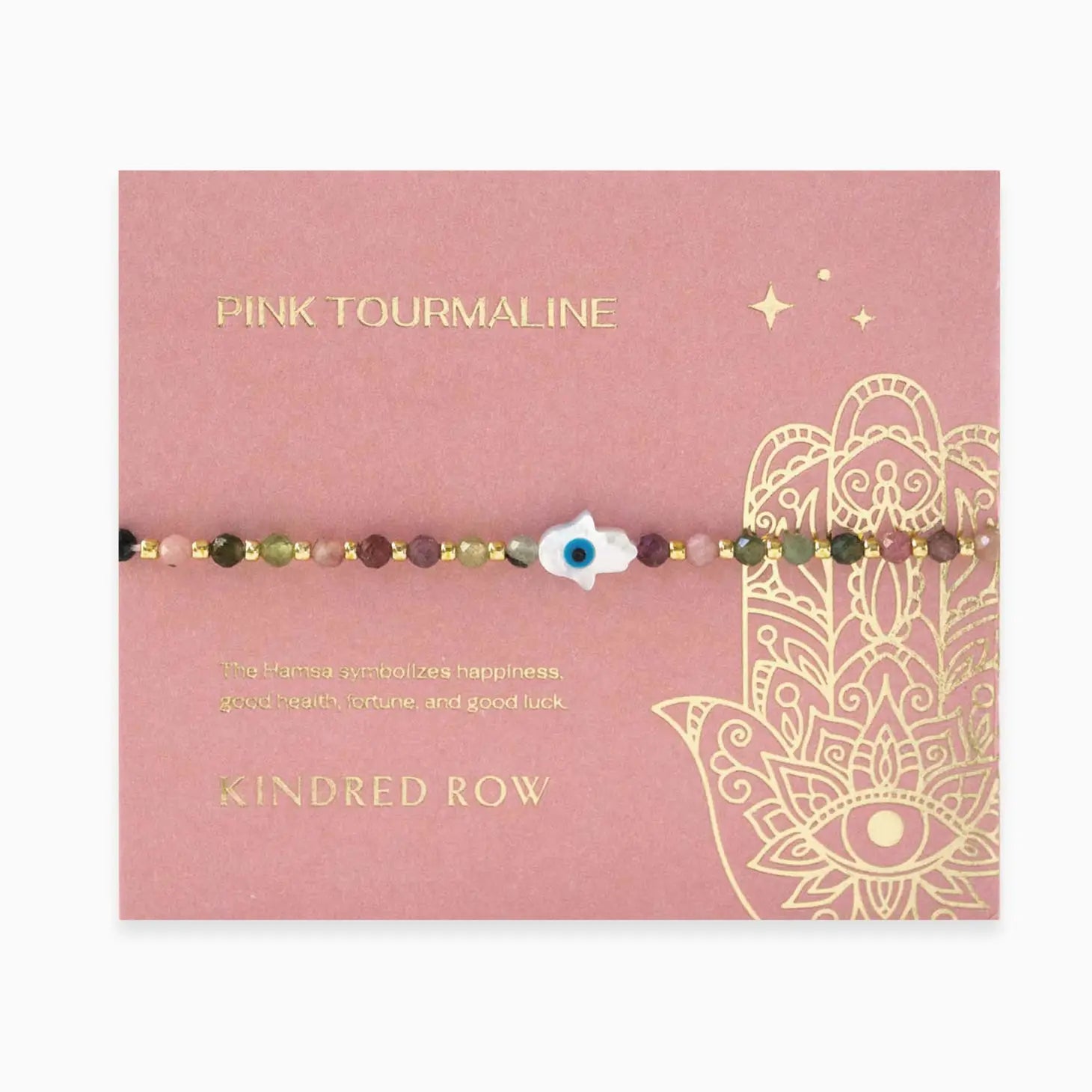 Hamsa Gemstone Bracelet