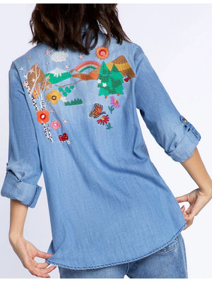 Happy Place Buttondown
