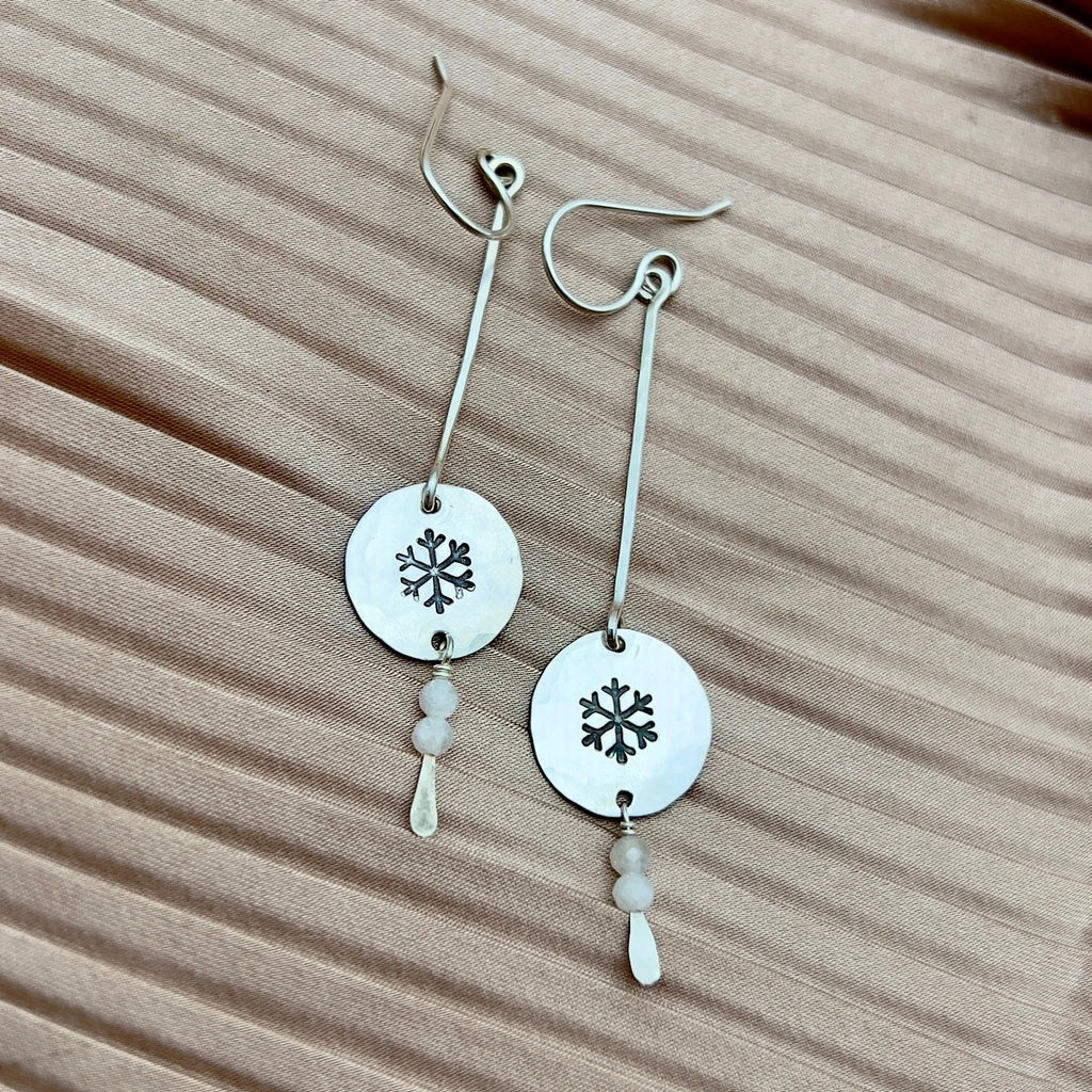 Handmade Indy Earrings With Moonstone