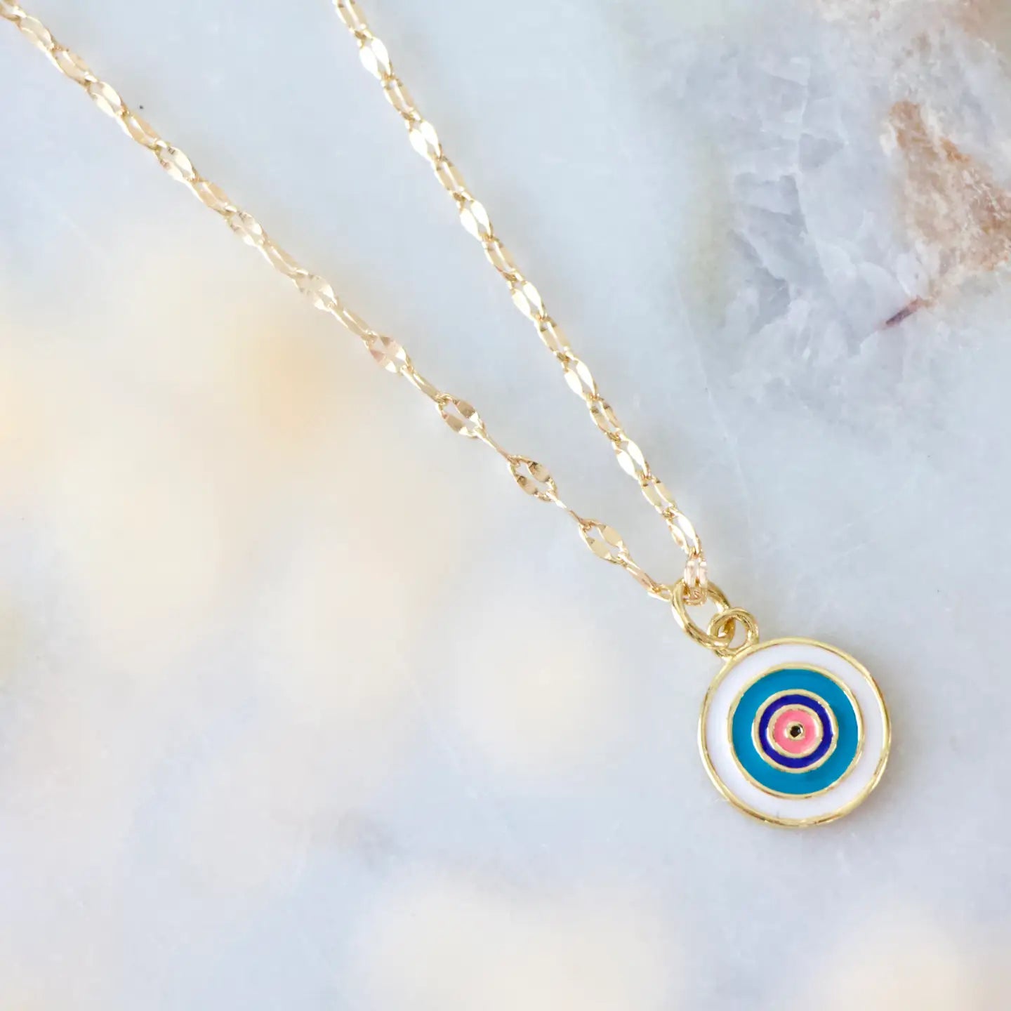Karma Coin Lariat Necklace