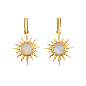 Sunburst Linear Earrings