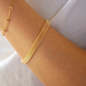The Sahara Mesh Chain Bracelet