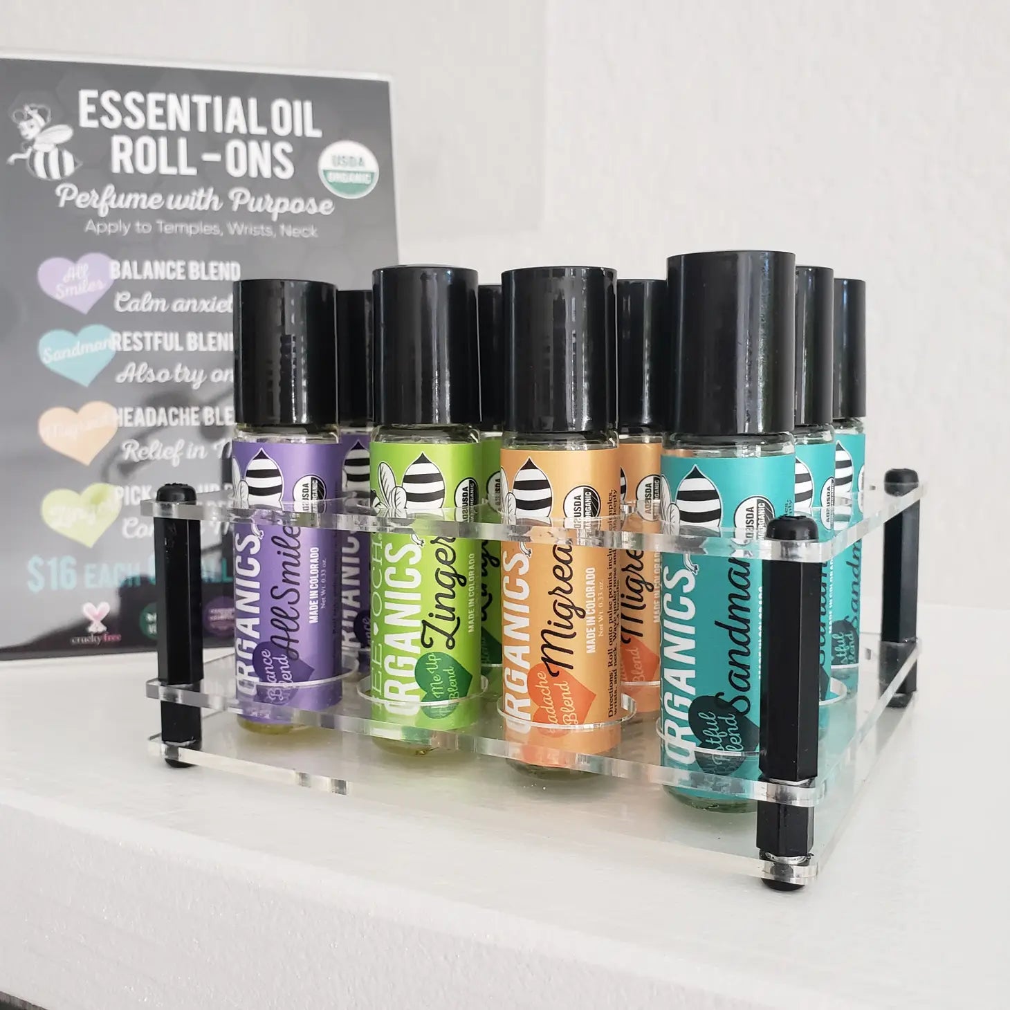 Organic Essential Oil Rollerball