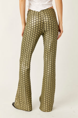 Wilder Day Sequin Flare Pant
