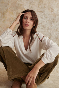 Penelope Embroidered Blouse