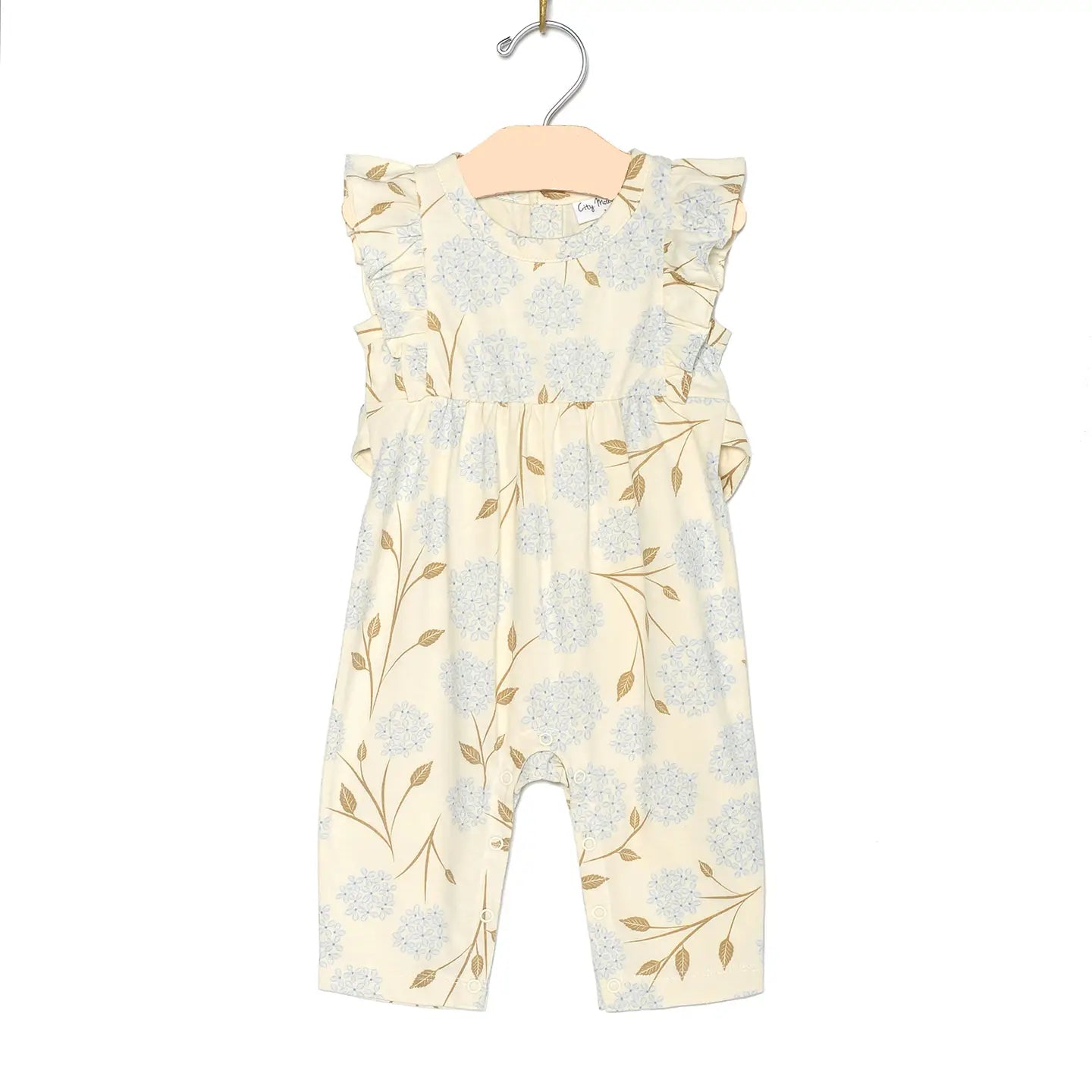 Hydrangea Long Romper