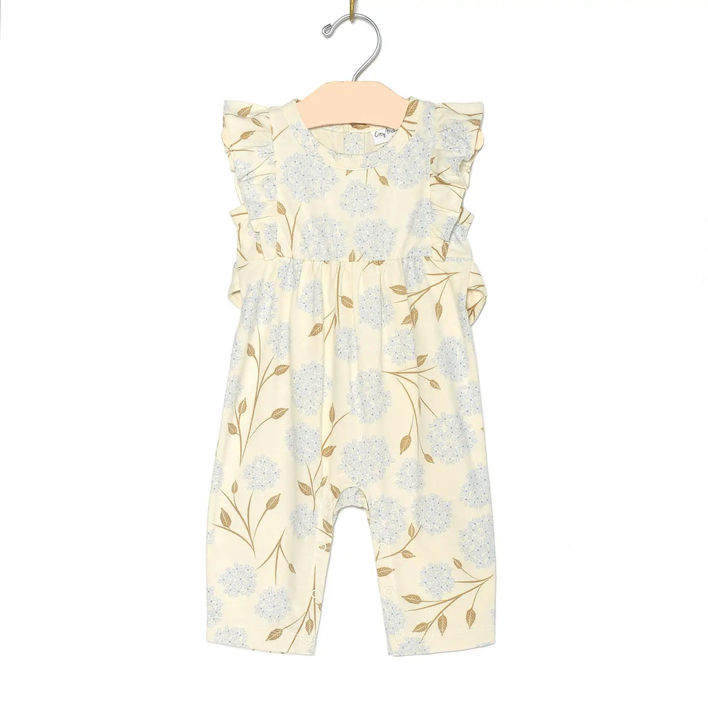 Hydrangea Long Romper