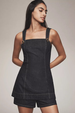 Caryl Denim Romper
