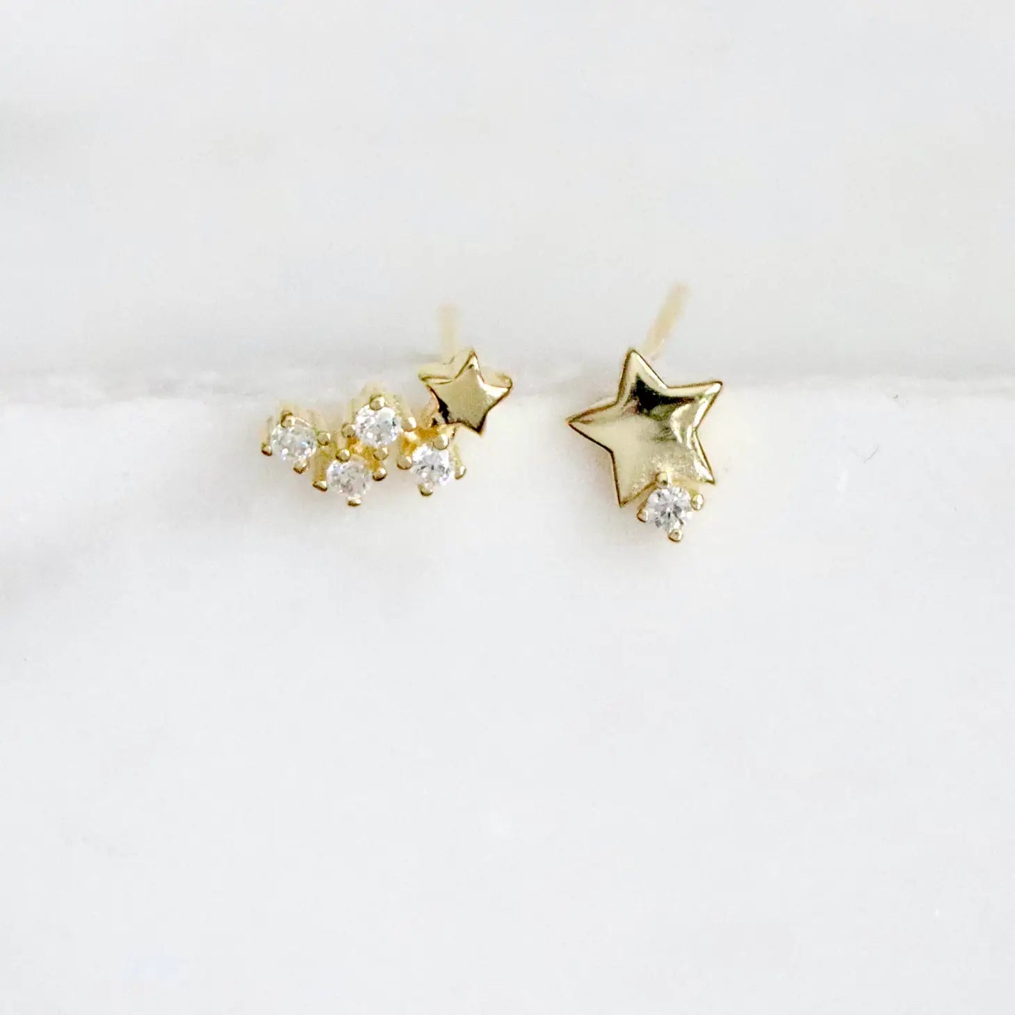 Zircon Shooting Star Earrings