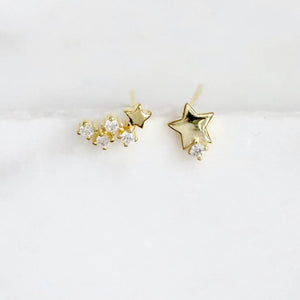 Zircon Shooting Star Earrings