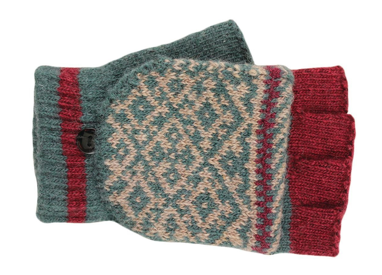 Finger-less Glove with Cap