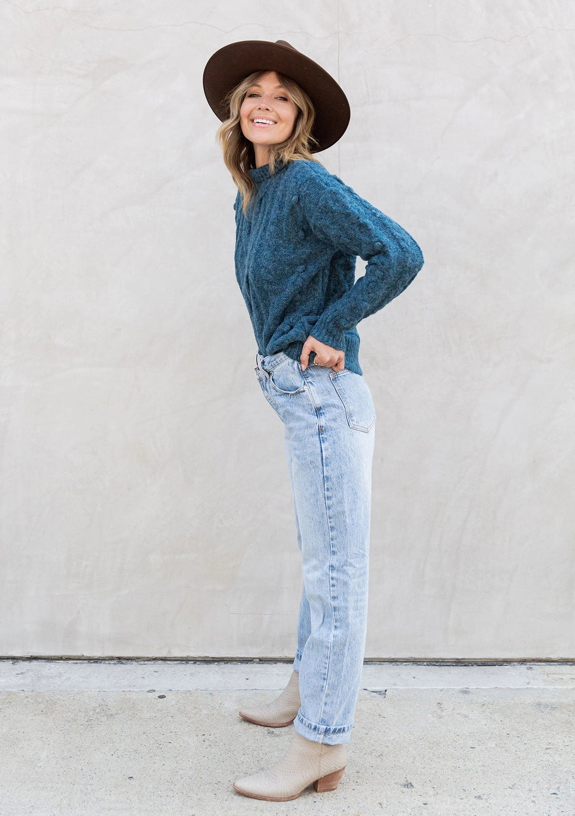 Cable Knit Cozy Sweater