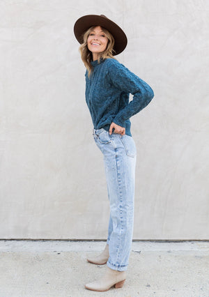 Cable Knit Cozy Sweater