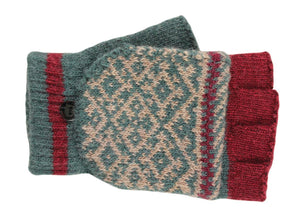 Finger-less Glove with Cap