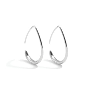 Tear Drop Hoops