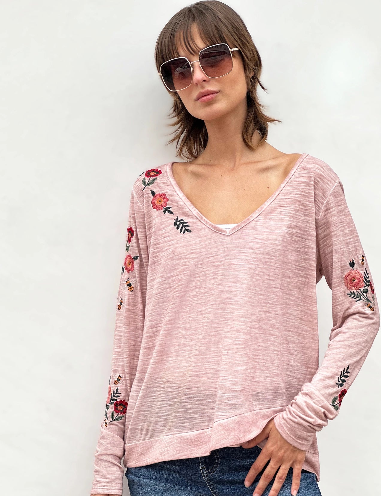 Flower Power Long Sleeve Tee