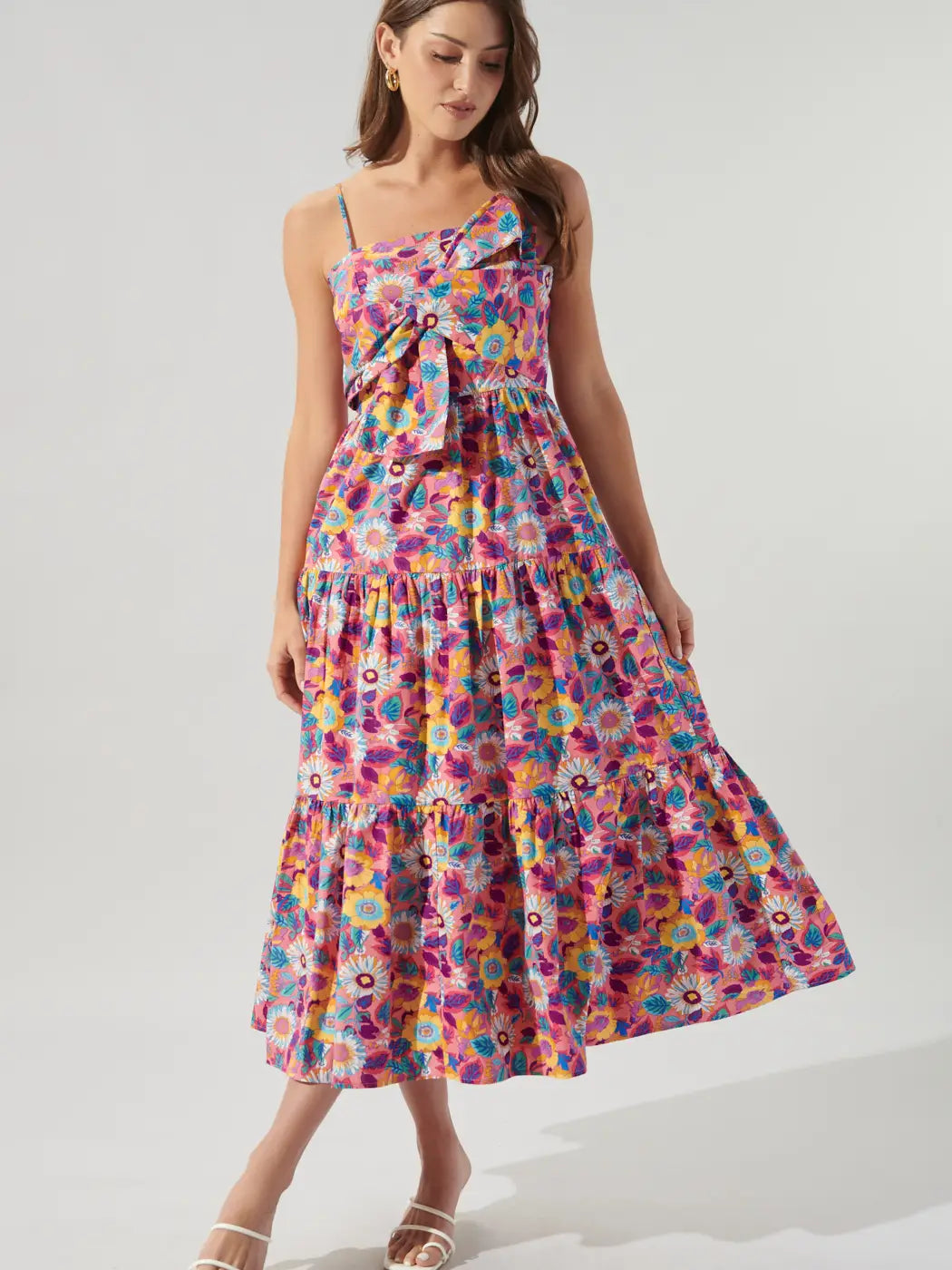 Zahara Floral Poplin Dress