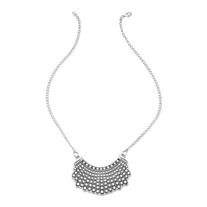 Dissent Collar Necklace - Silver